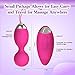 Wireless Remote Control Electrical Vibrating Kegel Balls for Shrink and Massage Vagina Muscles Bullet Mini Vibrator Egg -Best Adult Sex Toys for Women, USB Rechargeable 10 Frequency for Couples