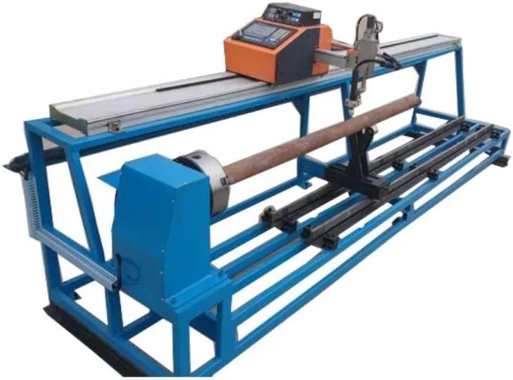 CNC Gas OxyFuel Flame Plasma Steel Pipe Plate Cutting Machine (50-500mm x 6m)