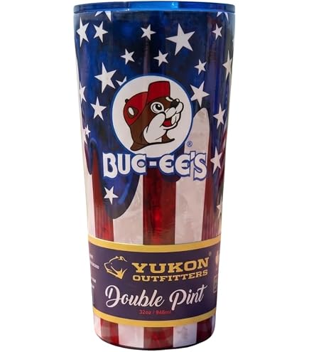 Amazon.com | Buc-ee's Red Stainless Steel Tumbler With Bucky the