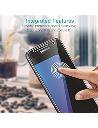 LK [3 Pack] Screen Protector for Samsung Galaxy S7, Tempered Glass [Easy Installation Alignment Frame] [HD Clear] Case Friendly with Lifetime Replacement Warranty