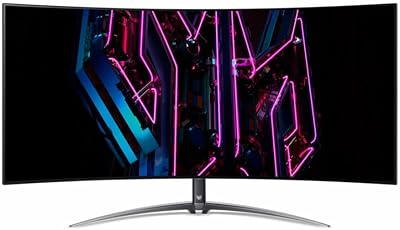 Acer Predator X45 44.5" UWQHD 240Hz OLED 800R Curved FreeSync Gaming Monitor