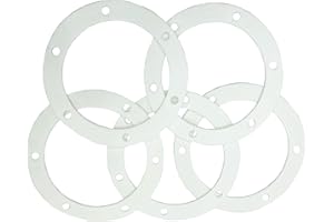 Bamkyait Manufacturing Pellet Stove 6" Round Gasket, Exhaust or Combustion Blower Housing Seal with 100's and Most Pellet Stoves 2100J (5 Pack)