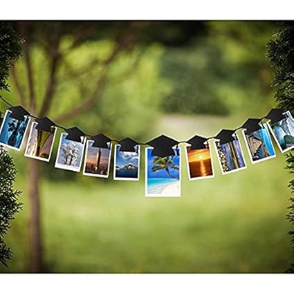 Amazon Com Graduation Party Banner Graduation Doctorial Hat