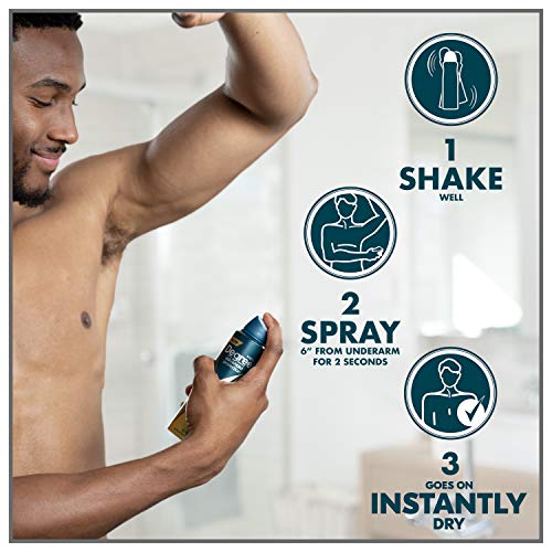Degree Men Antiperspirant Deodorant Spray 72 HR Wetness Protection