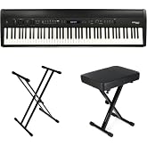 Roland FP-60X Digital Piano Essentials Bundle- Black
