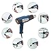 Steinel HG 2310 Industrial Heat Gun with LCD Display, 1600 W power blowing hot heat, temperature and airflow continuously variable, lockable override control, ideal for use on electronics, aerospace, medical manufacturing, 34870