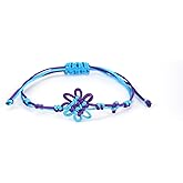 Teemotutu Anime Friendship Bracelets - Adjustable Matching Knot Design for Fans, BFF Couples Gifts & Costume Accessories
