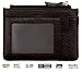 ZHOMA RFID Blocking Genuine Leather Wallet - Credit Card Holder with Key Ring and ID Window - Coffee