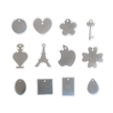 G.G.W 12 Unidades de Colgantes con Agujero para Manualidades ...