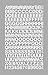 Chartpak Vinyl Letters and Numbers (CHA01016), 1/2 Inch High