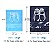 YAMIU 10 Pcs Shoe Bags Dust-proof Drawstring with Window Travel Shoe Storage Bags
