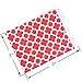 KEYYOOMY 100 Pcs Red Candy Buffet Bags - Small Polka Dot Paper Treat Bags for Wedding & Birthday Party (5 x 7 inch)