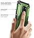 SupCase Unicorn Beetle Series Phone Case for Galaxy S9+ Plus, Premium Hybrid Protective Clear Case for Samsung Galaxy S9+ Plus 2018 Release(Frost/Green)