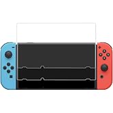 TalkWorks Screen Protector Compatible with Nintendo Switch Lite - Scratch, Crack, and Shatter Resistant-Ultra-Thin HD Touchscreen Tempered Glass, See-Through Cover &amp; Easy Installation 2 Count (Pack of 1)