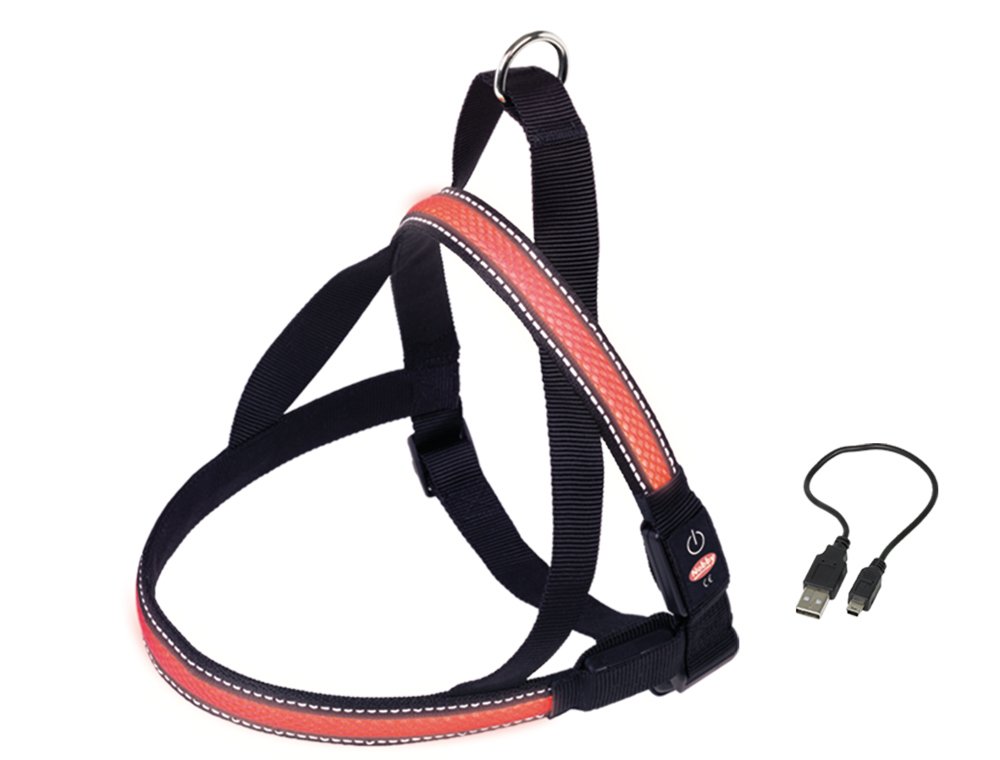 Nobby Norwegian Flash Mesh Harness Red XL L 80-100 cm + 56; W 38 mm