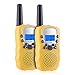 Kearui Kids Walkie Talkies, 22 Channel 2 Way Radio 3 Miles Handheld Mini Walkie Talkies, Best Toys Gifts for 3-12 Years Old Boys and Girls (Yellow)