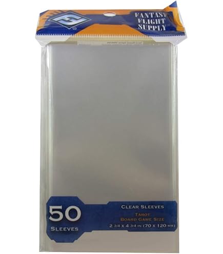 Amazon.com: BCW Board Game Card Sleeves | Standard Tarot Card Sleeves | 70MM  x 120MM | Durable 4 Mil Polypropylene