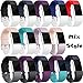 Wepro Bands Replacement for Fitbit Charge 2, Buckle, 15-Pack, Small