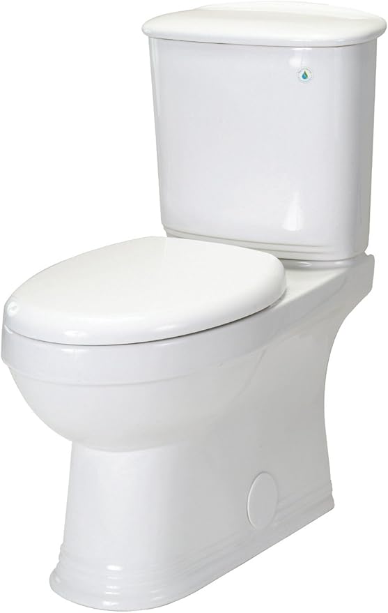 Pegasus Tl20PaHetEw Aden High Efficiency Elongated TwoPiece Toilet