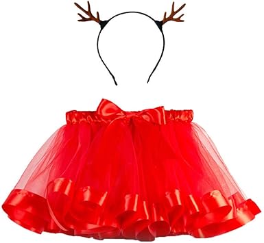 red baby tutu skirt