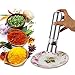 LINGSTAR Brushed Stainless Steel Electric Pepper Grinder Mill(Flat) 1 PC