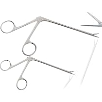 3-Piece Alligator Serrated Micro Ear Forceps - Ophthalmic & ENT Surgical Tools