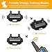 TeqHome Shock Collar for Dogs, 2020 Newest Dog Training Collar, Rechargeable Dog Shock Collar with Remote 2600Ft, 3 Modes Beep Vibration and Shock Waterproof Bark Collar for Small Medium Large Dogsthumb 2
