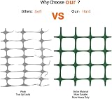 Shsyue Garden Fence Barrier 1x20m Snow Fence Plastic Netting Heavy Duty view 3