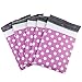 Fuxury Pink Dot Bubble Mailers 6x10 25 Pack, Poly Small Bubble Mailers #000, Self Seal Padded Envelopes,Waterproof Padded Mailers for Packaging Boutique,Small Business,Jewelry, Makeup,Cards,Bulk