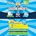 Bodhi Dog Disposable Male Dog Diapers - Super Absorbent, Leak-Proof Pee Wraps - Adjustable Fit, Comfortable Design, Advanced Moisture Control, and Wetness Indicator - Small (20 Count)