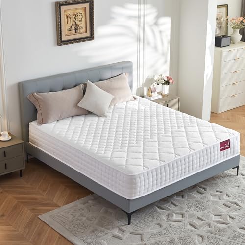 dosleeps Single Mattress 3FT | 10.6" Extra Thick Memory Foam & Pocket Sprung | 9-Zone Orthopedic Support, Breathable Cover, Motion Isolation,Medium Firm,Edge Support 90x190x27cm