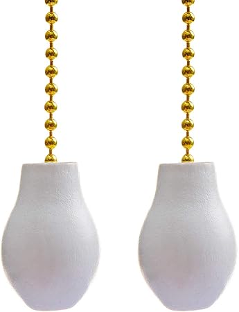 Saim 12 Inch Fan Pull Chain Decorative Light Pull Chains Extension