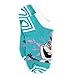 Frozen Anna Elsa Olaf Girls 6 pack Socks (4-6, Olaf Teal No Show)