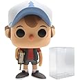 POP Disney: Gravity Falls - Dipper Pines Funko Vinyl Figure (Bundled with Compatible Pop Box Protector Case), Multicolored, 3.75 inches