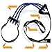 KLASTILL Pull up & Chin up Workout Assist Band | Heavy Resistance for Legs & Upper Body Exercise | Elastic Assistance for Women & Men | Fitness Towel + Weekly Tracker...