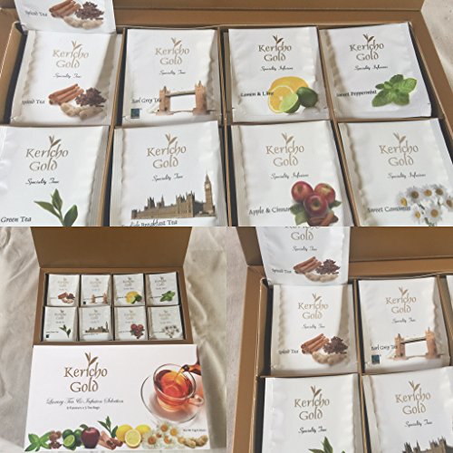 Kericho Gold Luxury Tea & Infusion Selection 8 flavours x 5 tea bags