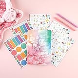 Erin Condren Pregnancy Planner/Journal Bundle with Stickers (Includes Petite Planner w/Illustrative and Functional Stickers