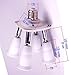 Toplimit 4 in 1 Light Bulb sockets Adapter Medium Base Household E26 to E26 Lampholder Universal Head Splitter Inflaming Retarding PBT socket Photography Socket White (4 Port)