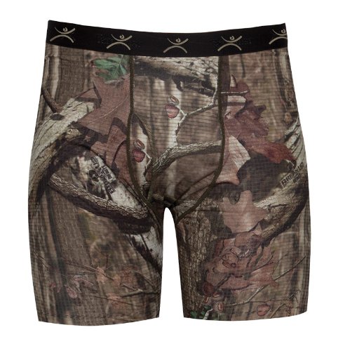 Terramar Men's Thermolator II Boxer Brief, Real Tree Xtra Camo, Medium