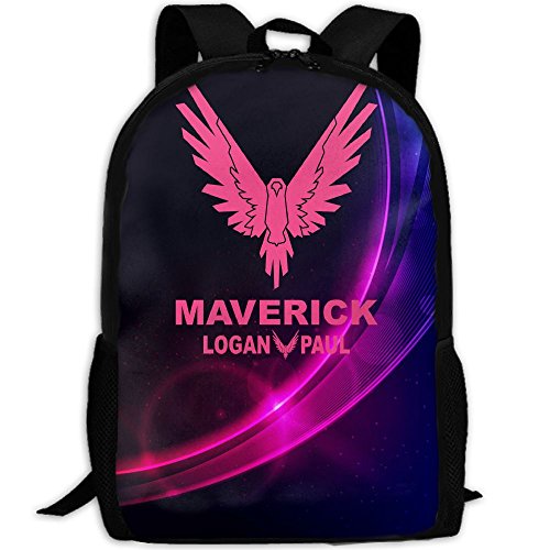 logan paul red backpack