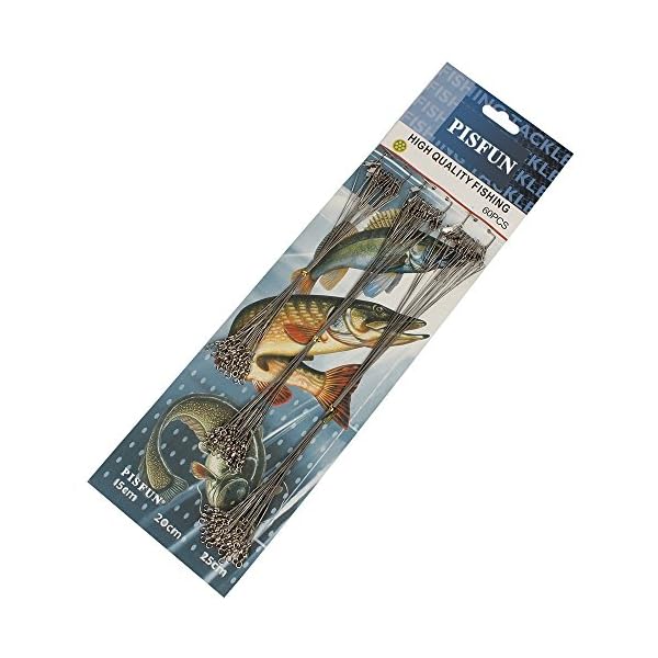 60pcs-Lot-Silver-8kg10kg12kg-Saltwater-Stianless-Line-Wire-Leader-Fishing-Tools