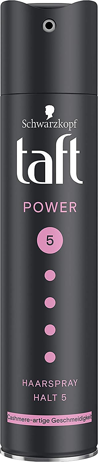 Schwarzkopf 3 Weather Taft Power Cashmere Touch Mega Strong Hold 5, Pack of 1 (1 x 250 ml)