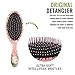 Wet Brush Original Detangler Tropics Print Hair Brush with Soft IntelliFlex Bristles, (Pink Pineapple)