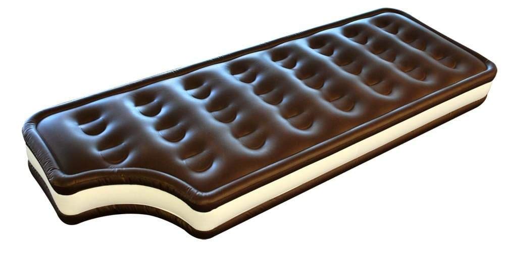 Big Mouth Inflatable Ice Cream Pool Float BMPF-IC | Lilos for Swimming Pools | 182 cm w/ Patch Kit