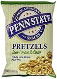 Penn State Sour Cream and Chive Flavour Pretzels 175 G (Pack of 12)
