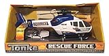 Tonka Rescue Force Police Helicopter - Lights and Sound, Blue and White