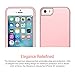iPhone 5S Case, Maxboost [Vibrance Series] For Apple iPhone 5S / 5 Case Protective SOFT-Interior Slider Style Hard Cases Cover - Rose/Champagne Gold