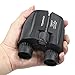 TOMSHOO 10x25 Binoculars Compact Waterproof Binocular with Weak Light Night Vision for Outdoor Sports Bird Watching Concerts and Travel