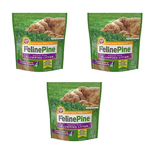 Feline Pine Natural Clumping Cat Litter (24 lb) Pricepulse