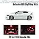 XtremeVision Honda CR-Z 2010-2015 (9 Pieces) Blue Premium Interior LED Kit Package + Installation Tool Tool